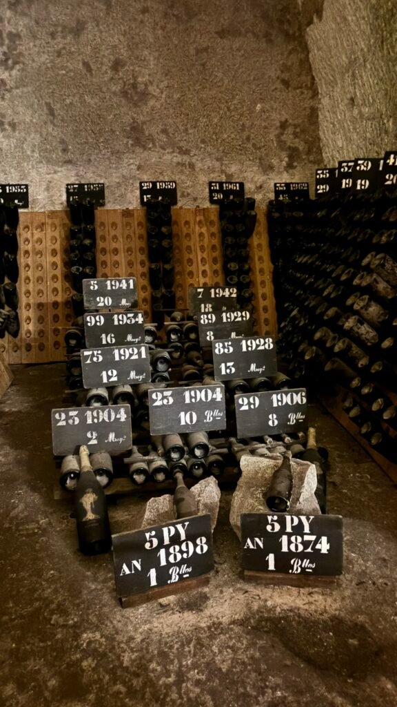 Pommery cellar champagne reims