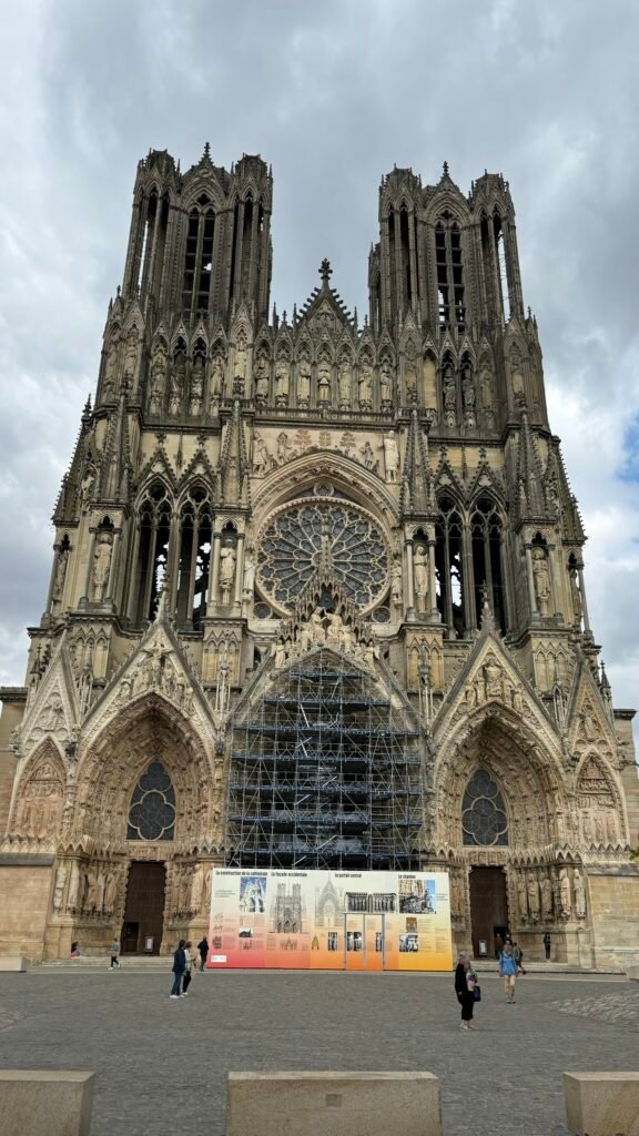 Reims cathedral Notre Dame