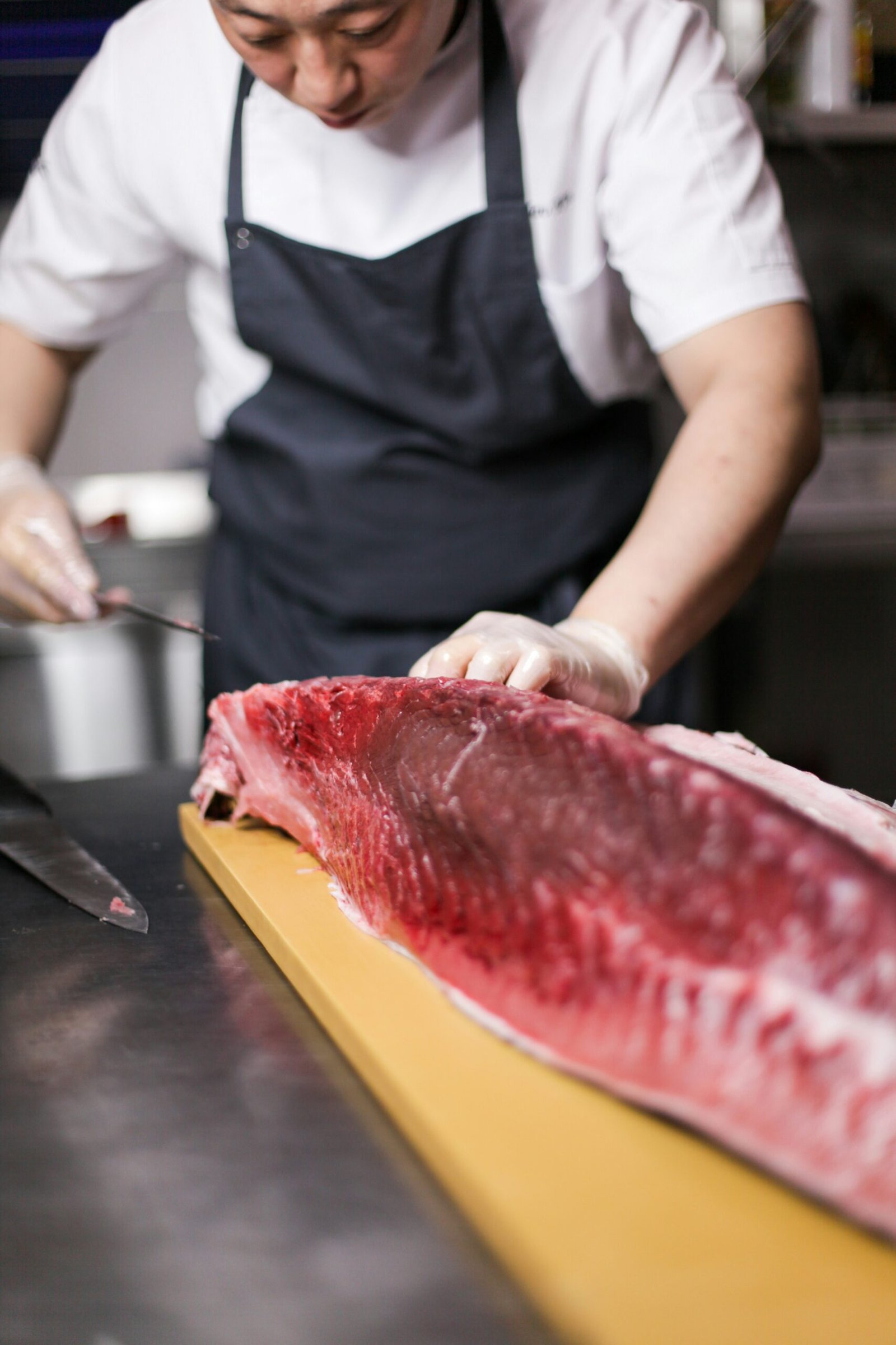 Tuna cutting Foodies